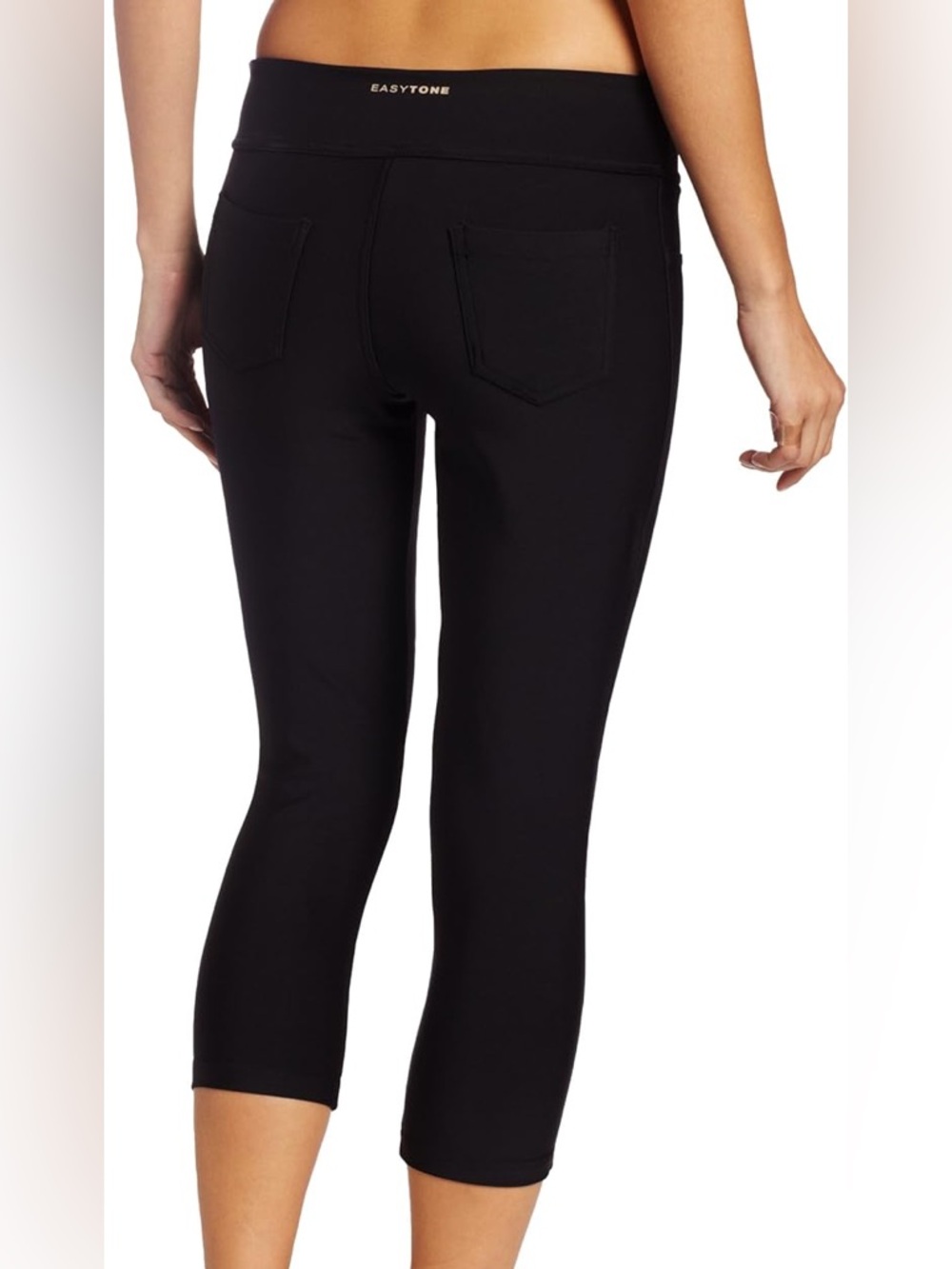 Reebok Black EasyTone Capris - Picture 5 of 7
